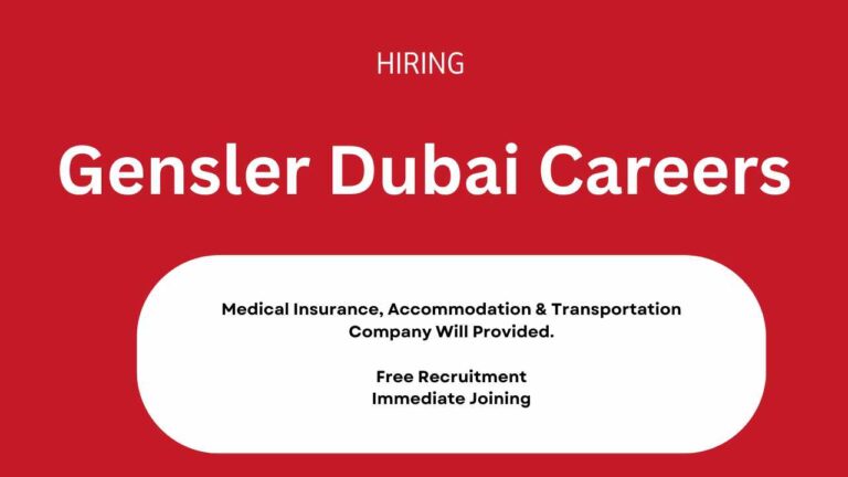 Gensler Dubai Careers