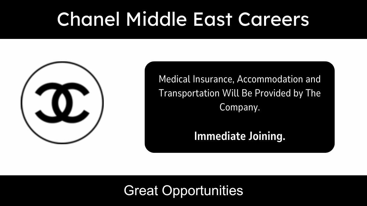 Chanel Middle East Careers | Middle East Job Opportunities