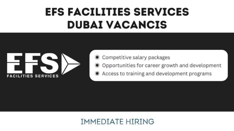 EFS Facilities Services Dubai Vacancies