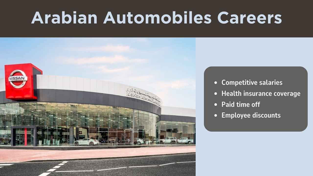 Arabian Automobiles Careers UAE