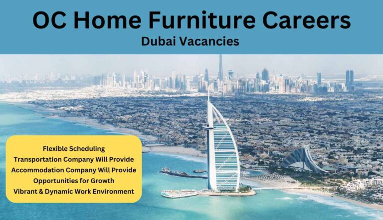 OC Home Furniture Careers: Explore Exciting Opportunities in Dubai!