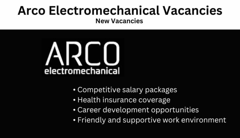 Arco Electromechanical Vacancies