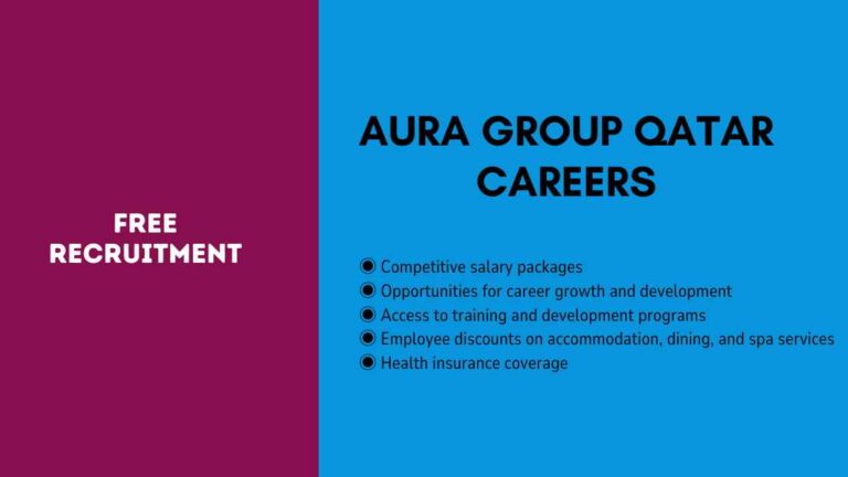 Aura Group Qatar Careers | Qatar Urgent Vacancies