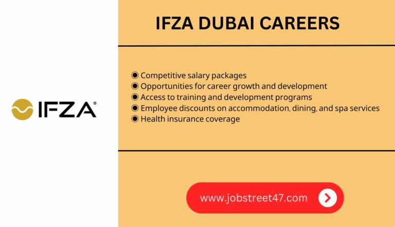 Ifza Dubai Careers - Urgent Vacancies