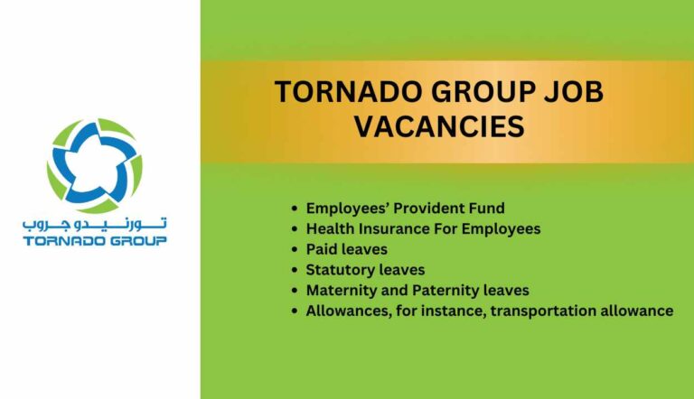 Tornado Group Job Vacancies