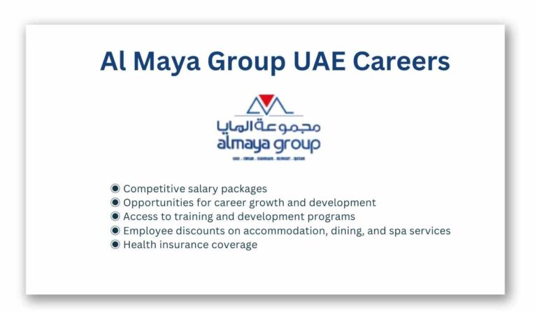 Al Maya Group UAE Careers - Urgent Hiring