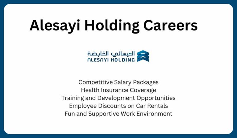 Alesayi Holding Careers - Urgent Vacancies