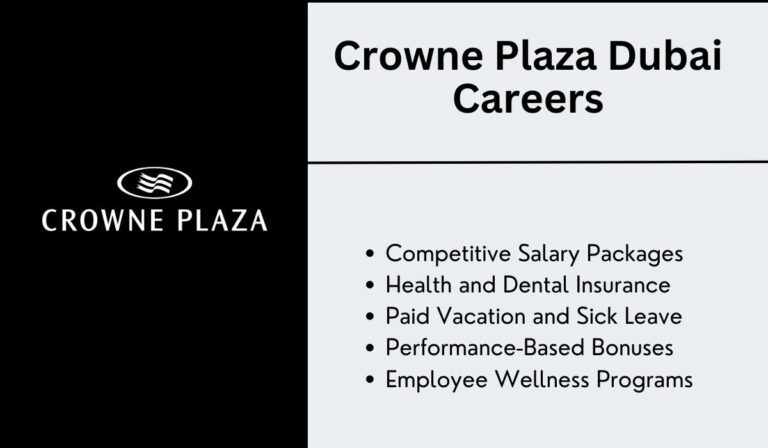 Crowne Plaza Dubai Careers: Urgent Vacancies