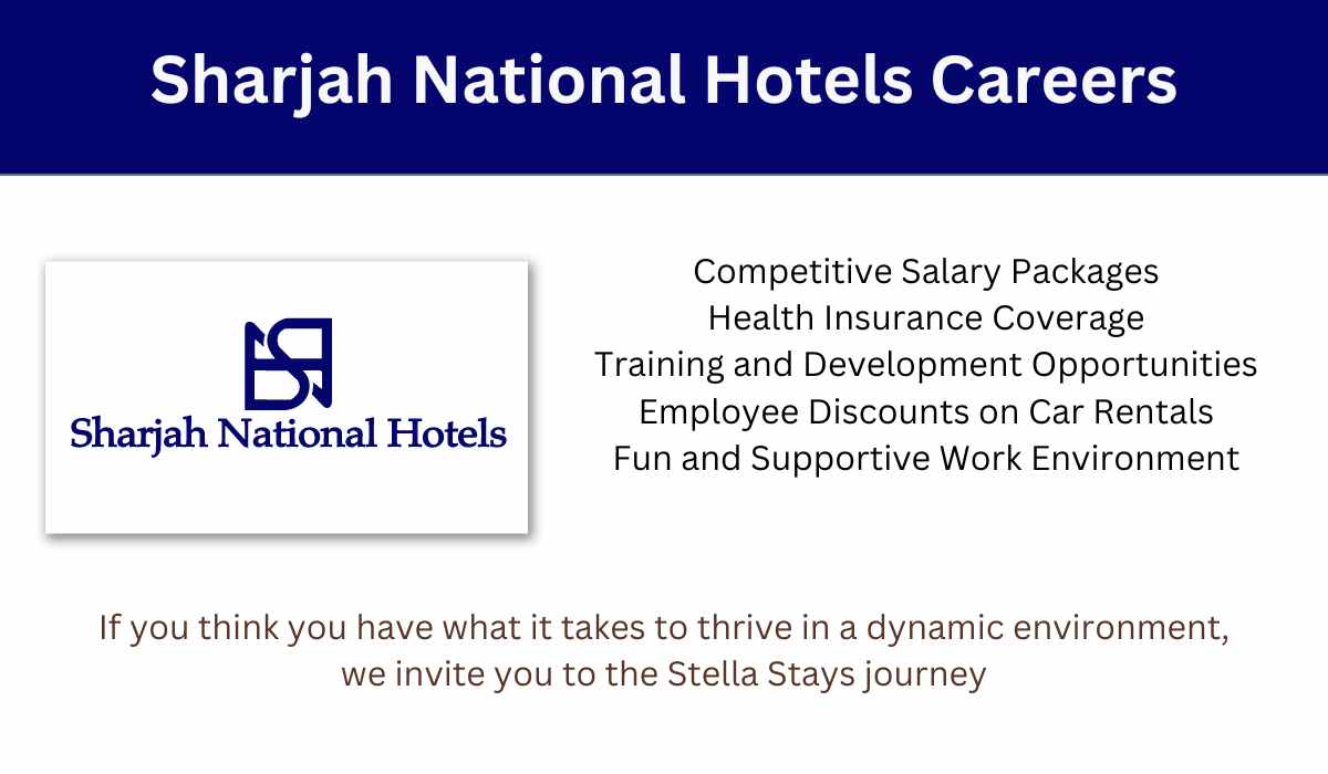 Sharjah National Hotels Careers