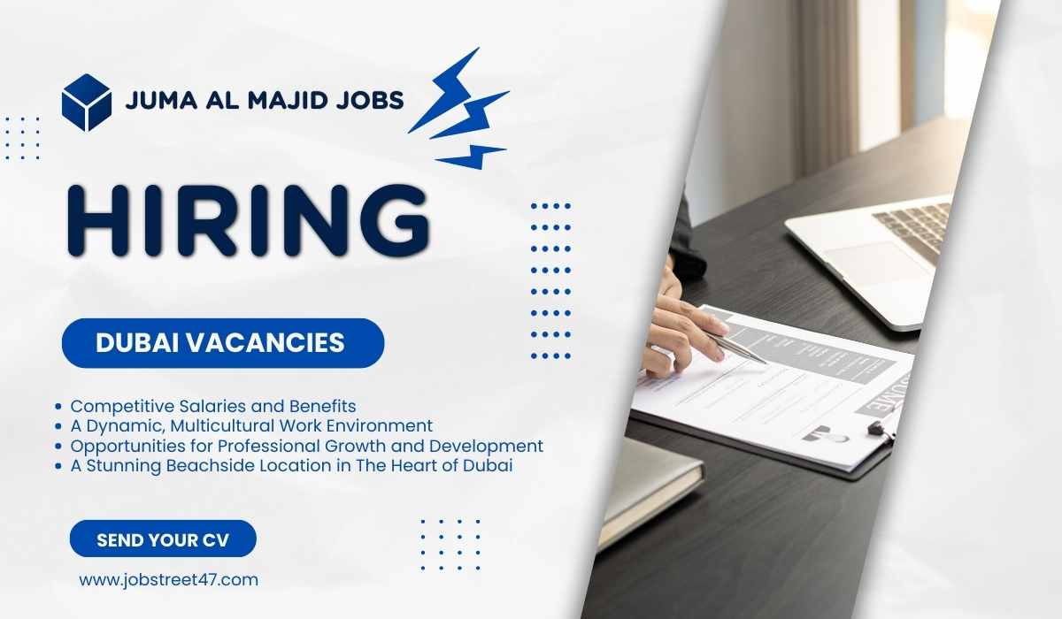 Juma Al Majid Jobs in Dubai - Urgent Hiring