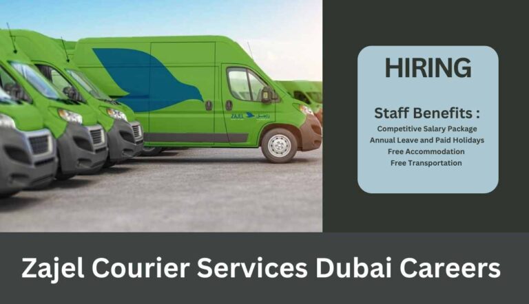 Zajel Courier Services Careers - Dubai Urgent Recruitment