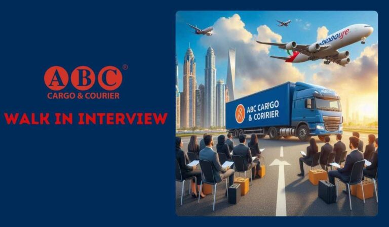 Current Job Vacancies at ABC Cargo | Apply Now. Walk in Interview in Dubai