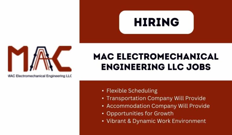 MAC Electromechanical Engineering LLC Jobs - Dubai Vacancies