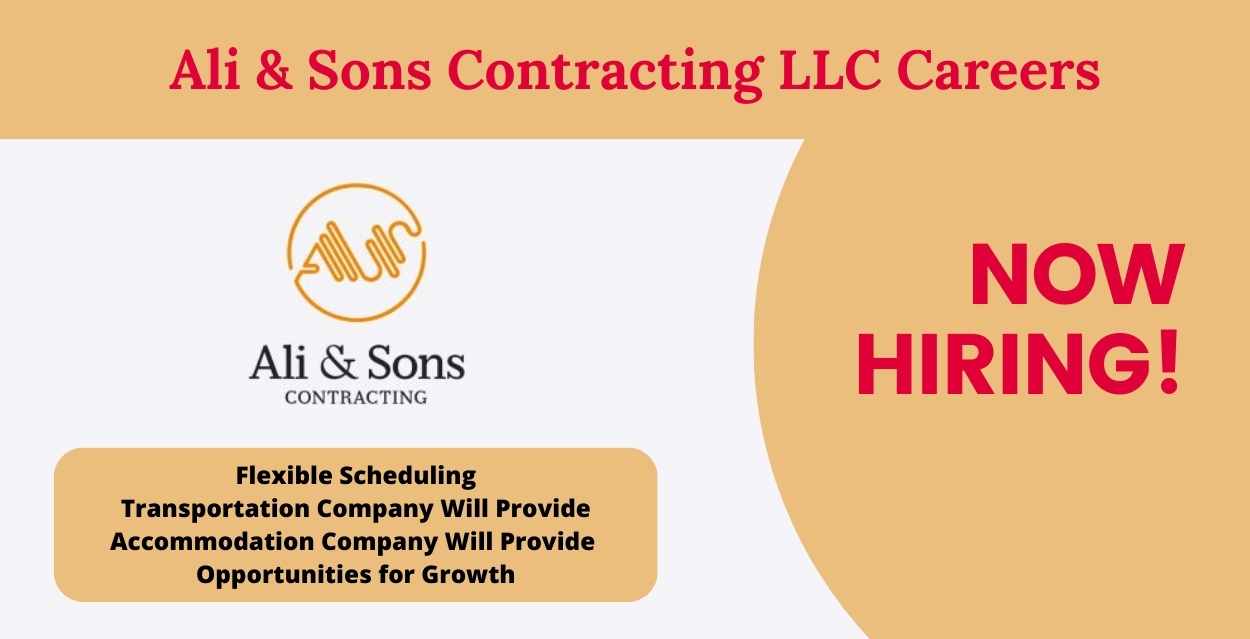 Ali and Sons Contracting LLC Careers: Explore Exciting Opportunities in Abu Dhabi