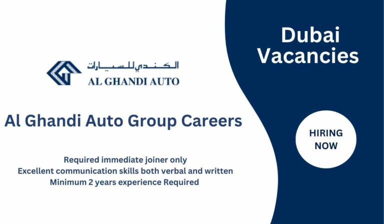 Al Ghandi Auto Group Careers: Exciting Opportunities in UAE