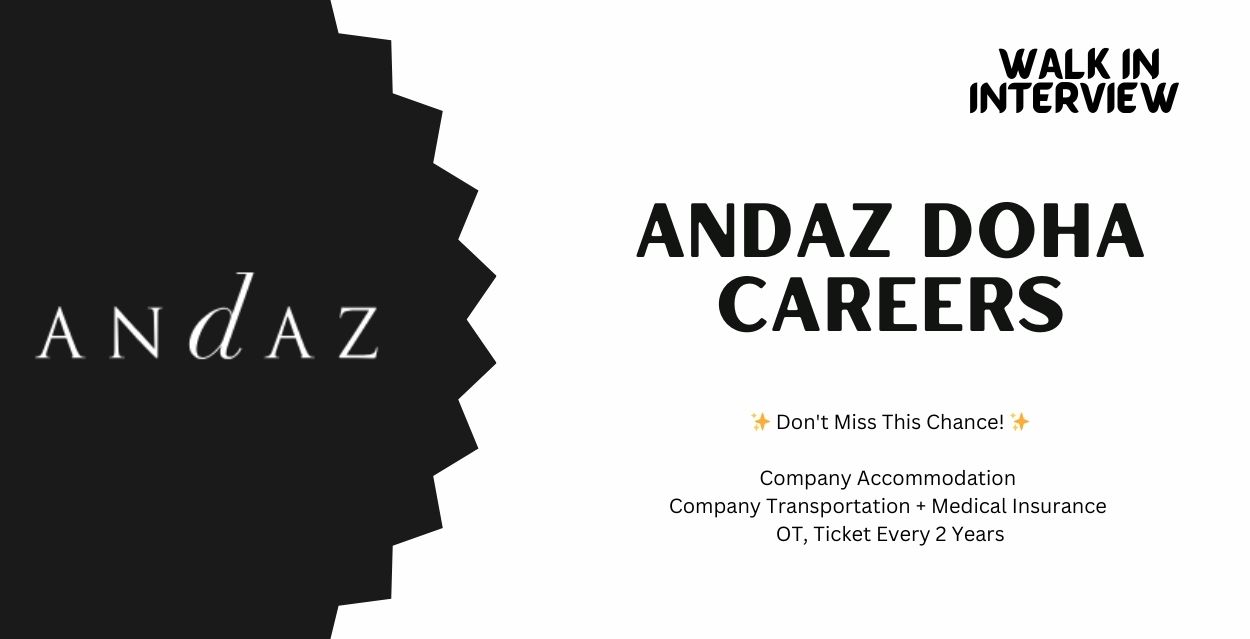 Andaz Doha Careers | Hot Job Alert!