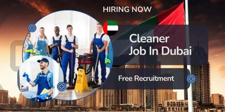 Cleaner Job Vacancy in Dubai | Dubai Urgent Vacancies