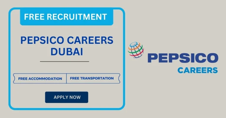 Pepsico Careers Dubai: Dubai Job Openings