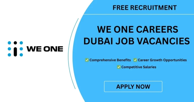 We One Careers: Dubai Job Openings