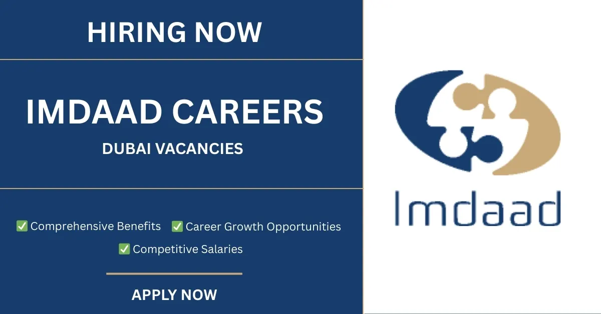 Imdaad Urgent Job Vacancies: Dubai Jobs