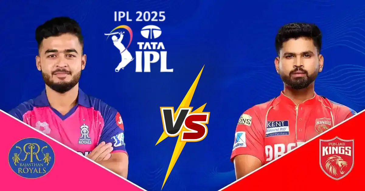 IPL LIVE TODAY AT 3:30 PM - RR vs PBKS Match Preview