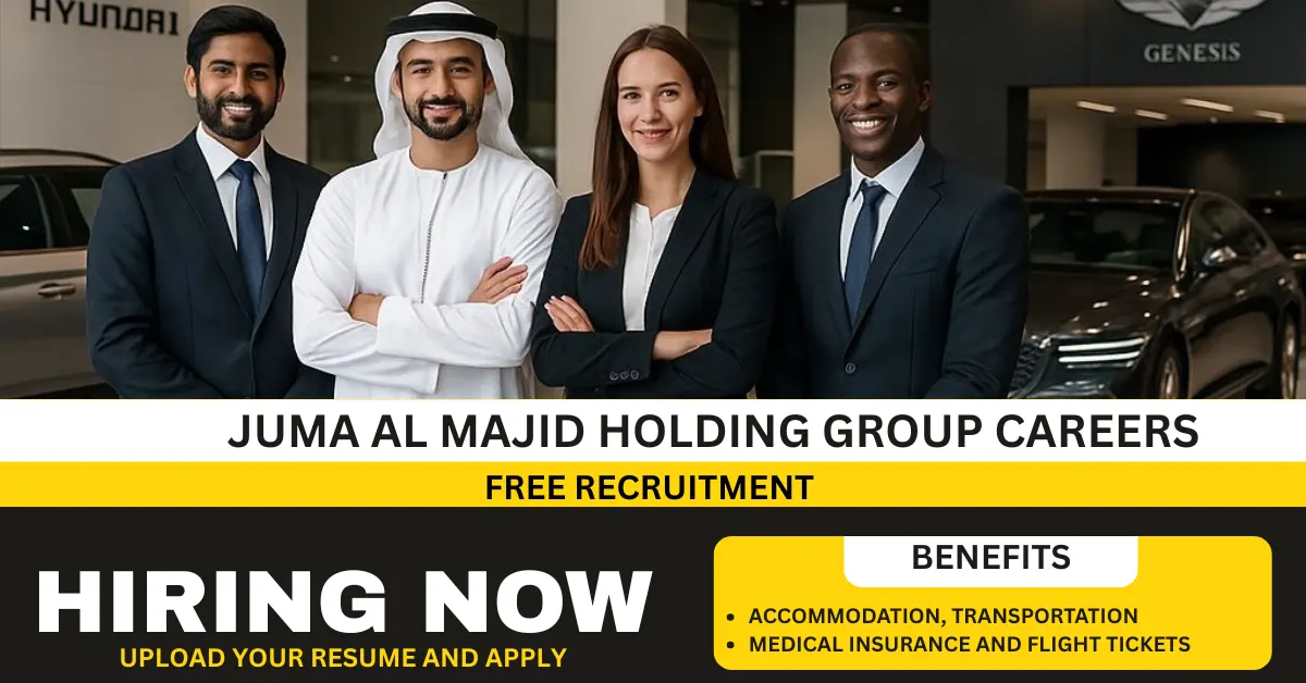 Dubai Automobile Company Vacancy | Urgent Job Vacancies in Dubai