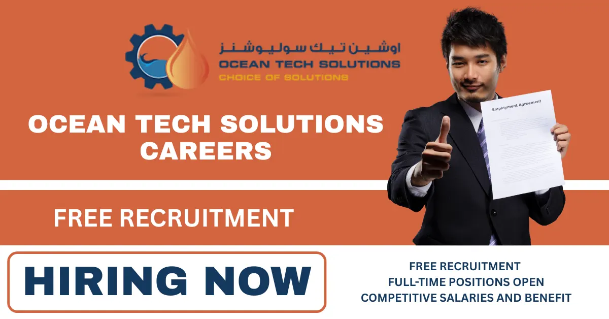 Ocean Tech Solutions Careers: New Job Vacancies in Dubai | Latest Job Posts