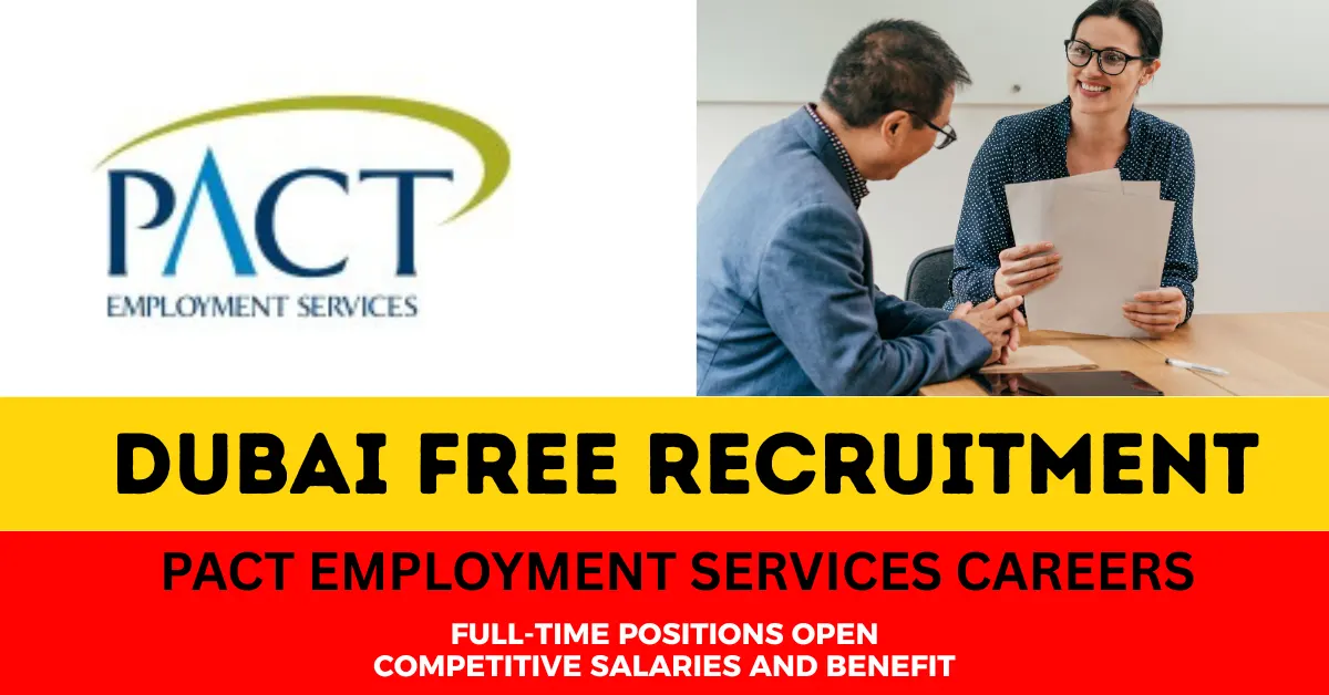 Finance & Accounts Executive Jobs in Dubai | Apply Now With PACT Employment Services