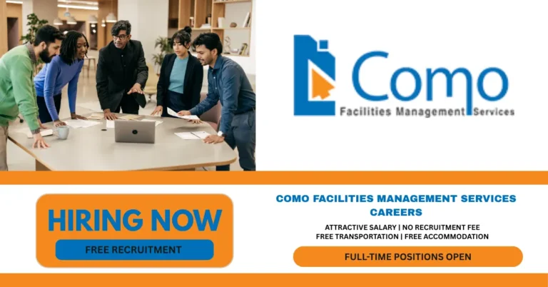 Como Facilities Management Services Careers – Apply for Qatar Urgent Vacancies