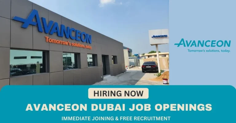 New job vacancies in Dubai - Avanceon Dubai has job openings