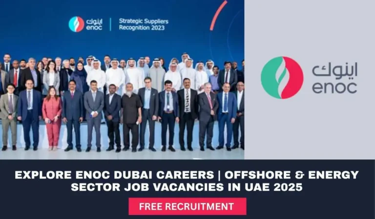 ENOC Dubai Careers 2025 | Offshore & Energy Jobs in UAE with High Salary Packages