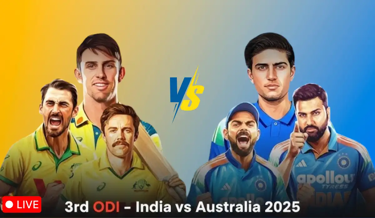 Watch IND vs AUS 3rd ODI Live | Live Score Updates, Telecast Channel & Streaming Info