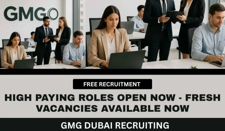 GMG Careers in Dubai — High Paying Roles Open Now
