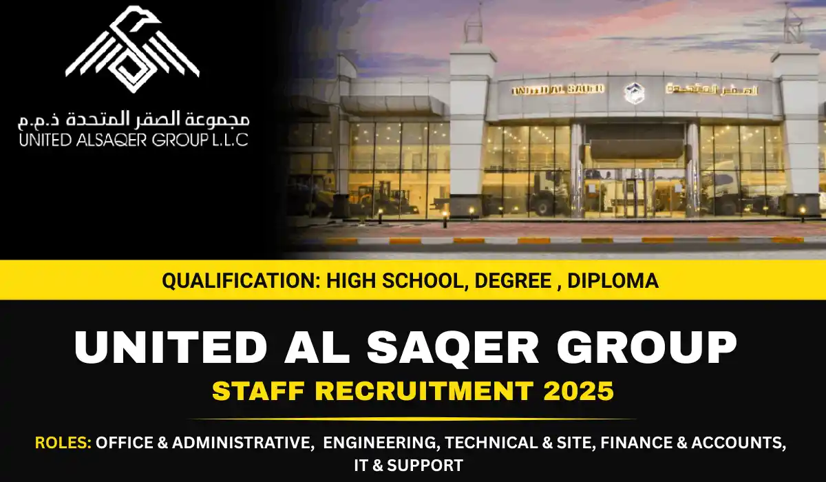 Find Low-Entry to Executive Jobs in UAE | United Al Saqer Group Recruitment