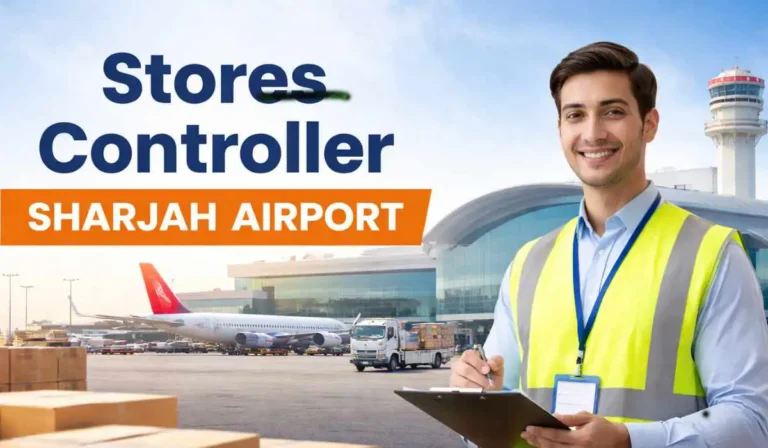 Stores Controller - Sharjah Airport Openings 2026 | No Agency Fee