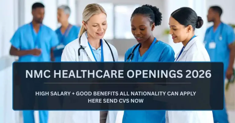 NMC Healthcare Openings 2026 – Multiple Hospitals | UAE Jobs Apply Now