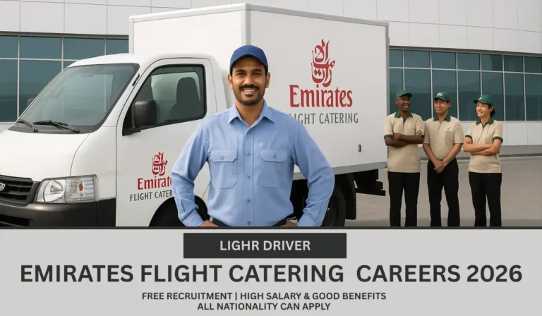 Emirates Flight Catering Light Driver Jobs | Direct Recruitment 2026 (Apply Online Today)