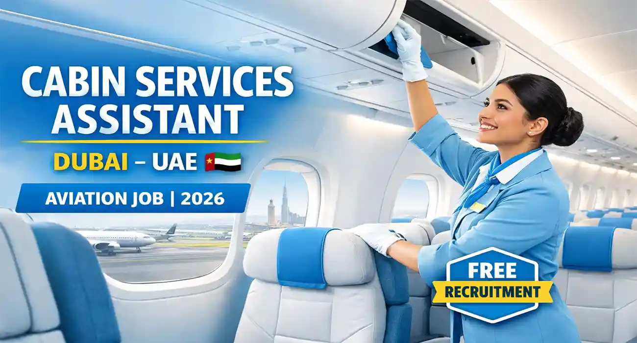 Cabin Services Assistant Jobs In Dubai 2026 Aviation Opportunity Flight
