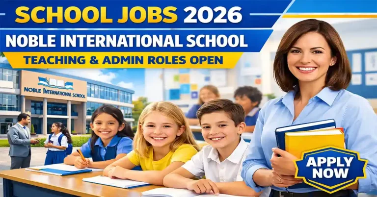 Noble International School Careers