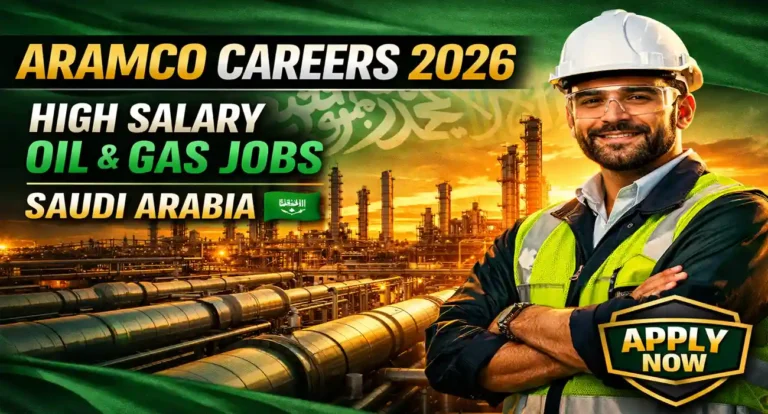 Aramco Careers 2026: High Salary Oil & Gas Roles – Apply Online