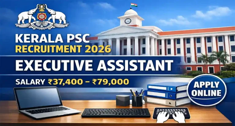 Kerala PSC Recruitment 2026