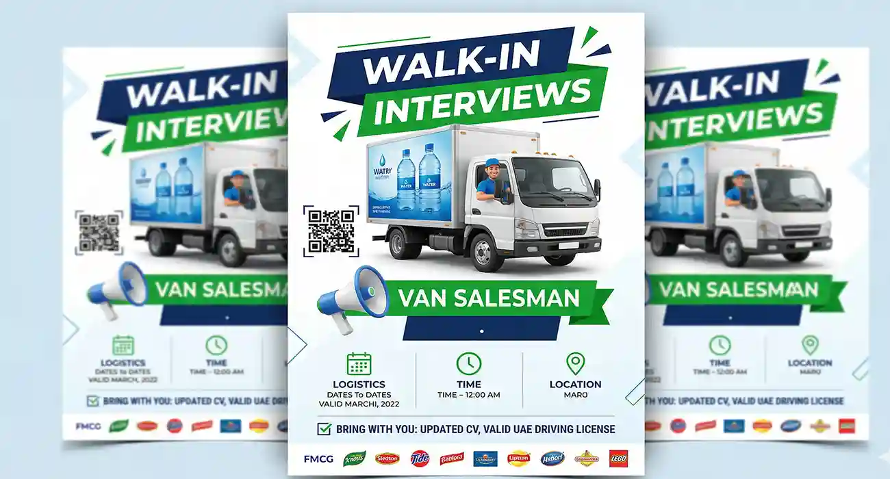 NFPC Walk-In Interview 2026: Van Salesman Vacancies in UAE