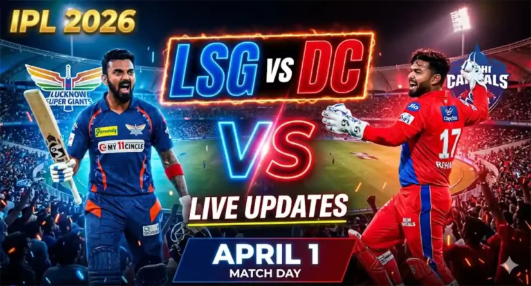 IPL 2026: Lucknow Super Giants vs Delhi Capitals – Match Preview