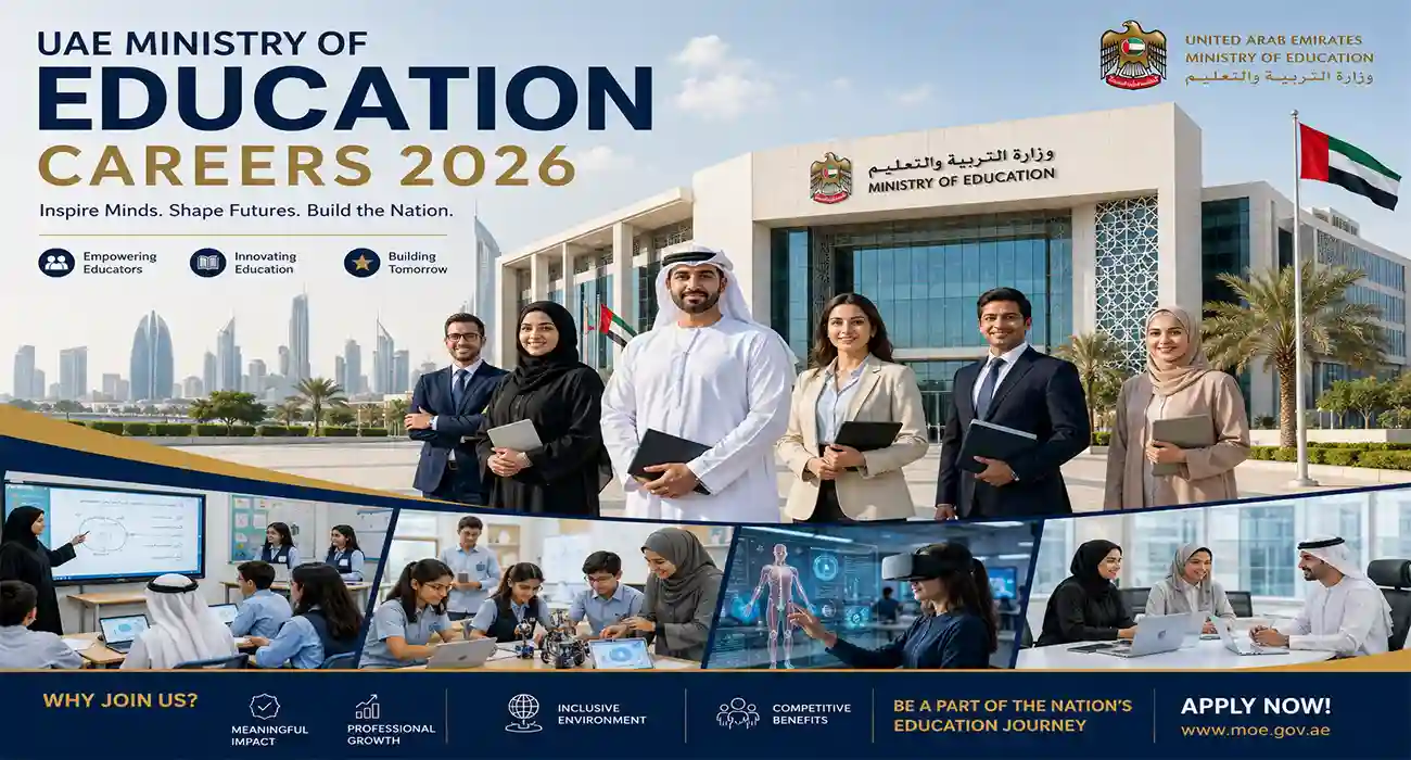 UAE Ministry of Education Careers 2026 – Latest Vacancies in UAE Government Sector