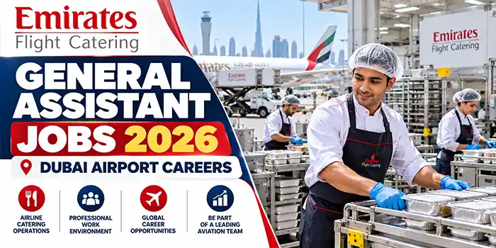 Emirates Flight Catering Careers 2026: General Assistant Jobs in Dubai | No Experience Required