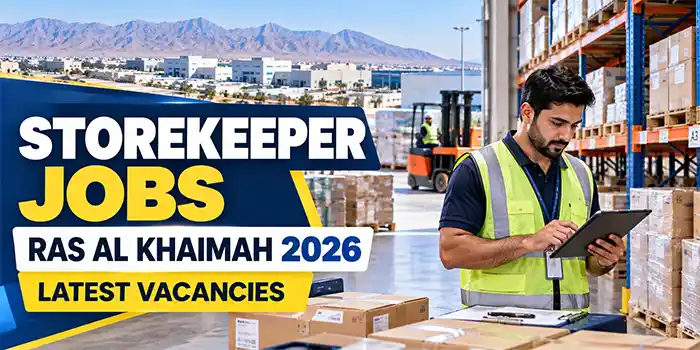 Storekeeper Ras Al Khaimah Jobs 2026