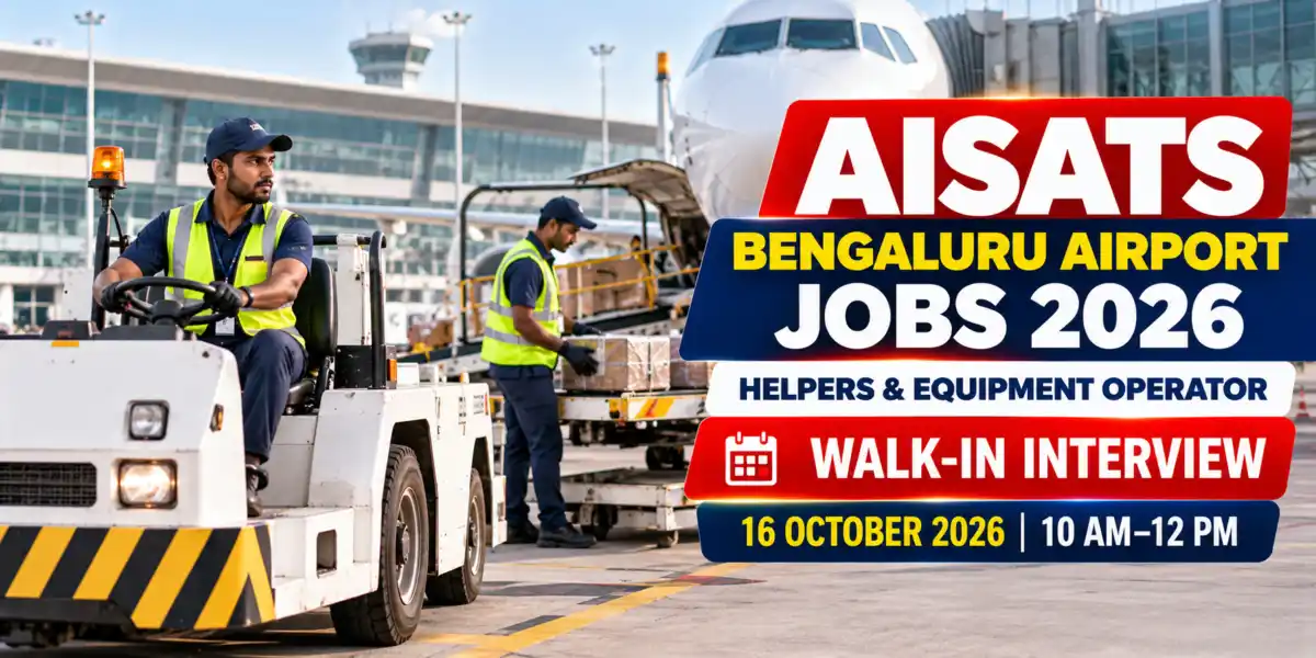 AISATS Bengaluru Airport Jobs 2026