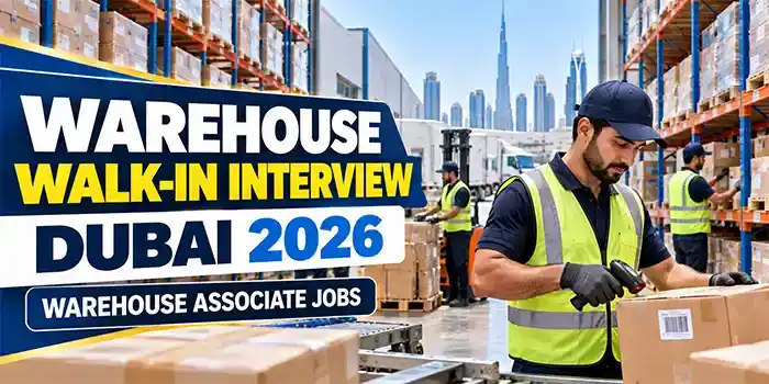 Warehouse Jobs for Freshers in Dubai 2026 | Walk-in Interview