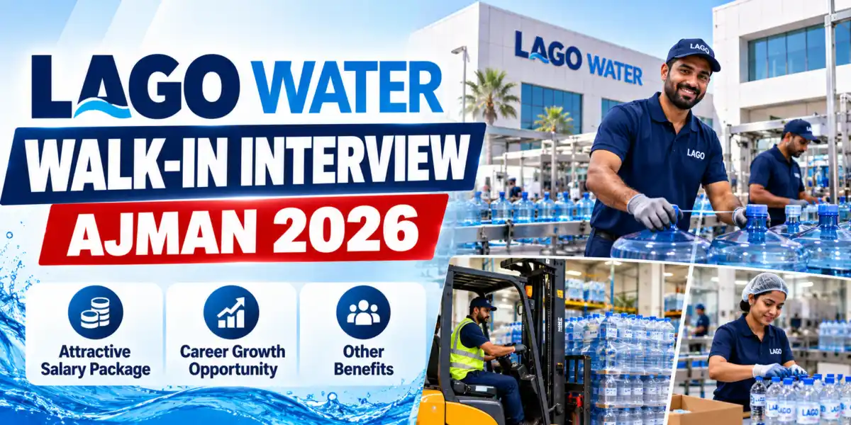 Lago Bottled Drinking Water Walk-in Interview 2026