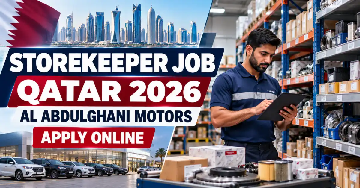 Storekeeper Job in Qatar